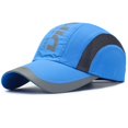 thumbnail image 1 of Gorra de béisbol transpirable para hombre y mujer, gorro fino de secado rápido para deportes al aire libre, senderismo, escalada, ciclismo, pesca, correr, verano, A143, 1 of 4