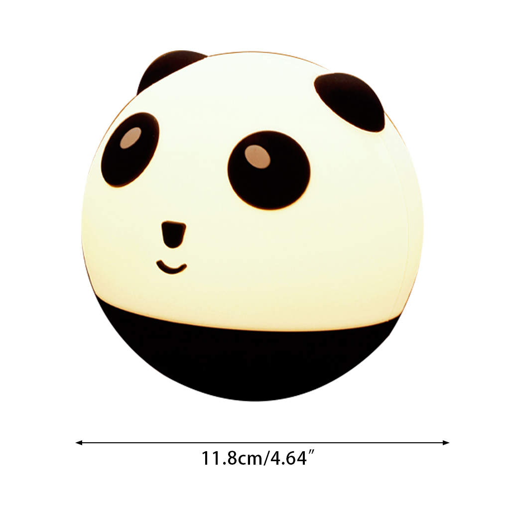 JZROCKER Cute Panda LED Night Light USB Desk Lamp Baby Room Sleeping Lamps Home Decor