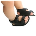 thumbnail image 5 of LNMQLPDBS Toddler Sandals Boy Non-Slip Flat Shoes Baby Boys Girls Summer Sandals Outdoor Beach Closed-ToeSoft Rubber Sole Leather Casual Shoes for Unisex Baby Boys First Walkers Black 6-12 Months, 5 of 5