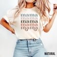 thumbnail image 5 of Mama Graphic T-Shirt for Women - Retro Aesthetic, Leopard Print, Boho Vintage Style, 5 of 6
