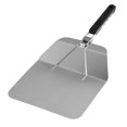 thumbnail image 5 of Raindrops Stainless Steel Foldable Pizza Shovel with Hanging Hole for Easy Storage and Use Silver, 5 of 8