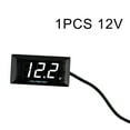 thumbnail image 1 of DC 12V LED Digital Monitor Volt Meter Display Battery Gauge Voltage Caravan/Car, 1 of 11
