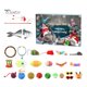 thumbnail image 4 of Calendario de Adviento de Navidad 2024 Yangshaomei 24 piezas bolas de plumas cascabeles juguetes para gatos, 4 of 4