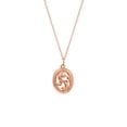 thumbnail image 1 of Sterling Silver Rose Tone Flower Design Charm, 1 of 1