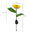 thumbnail image 3 of Luces solares de estaca para jardín - 2 paquetes, lámpara LED de girasol, decorativas a prueba de agua, 3 of 5
