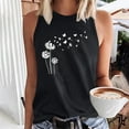 thumbnail image 3 of HomeGardon Summmer Tank Tops Women Plus Size Tops,Women's Summer Sleeveless Top Regular Round Neck Printed Sleeveless Tank Top,S-XXL, 3 of 5