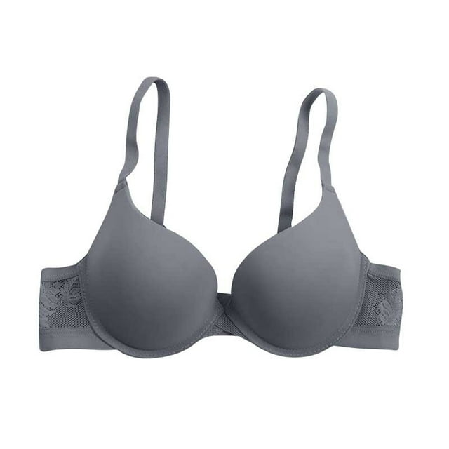 Lace Bra, Bra with Breathable Lightweight Support, Delicate Patchwork Design for Comfort and Shape, T-Shirt Bra for Women, Versatile for Everyday and Special Occasions
