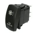 thumbnail image 2 of 12V 20A 5 Pin Rocker Switch Control Red Led Fan Override for Atv Utv Car Auto, 2 of 9