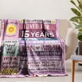 thumbnail image 3 of LHSHID Sweet 16 Gifts for Girls 16th Birthday Gifts for Girls Sweet 16th Birthday Decorations for Girls Happy 16th Birthday Gifts for Daughter Bestie Sister Throw Blanket 30"x40", 3 of 7
