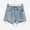 Light Blue, variant on POROPL Jean Shorts for Women Denim Fashion Casual Shorts
