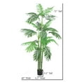 thumbnail image 3 of The Mod Greenhouse 72" Artificial Golden Palm Tree in Black Matte Planter's Pot, 3 of 5
