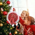 thumbnail image 1 of Christmas Knitted Legs Wreath Front Door Wreath Christmas Tree Ornaments For Window Indoor Outdoor Party, 1 of 7