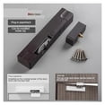 thumbnail image 2 of Door Closer Stopper Automatic Closer Lock Retractable Closing Type Home Improvement ,Easy to Install, 2 of 5