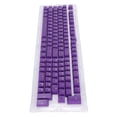 thumbnail image 4 of Two Colors Injection Keyboard Keycaps, Ergonomic Design OEM Height OPQ Opaque Keycaps OPQ Opaque  For 61/64/68/71 Keys Keyboard For 78/82/84/87 Keys Keyboard Purple White Letters, 4 of 8