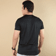 thumbnail image 4 of Playera Hombre Fitness Negro Manga Corta Secado Rápido, 4 of 4