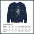thumbnail image 7 of Sugar Skull Lace Sweatshirt Black White Day of the Dead Gothic Beauty Monochrome Dia de Los Muertos Elegant Crewneck, 7 of 7