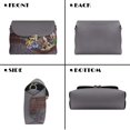 thumbnail image 5 of KUIFORTI Cute Rabbit Leather Crossbody Bags Durable Lightweight Medium Shoulder Handbags Soft Functional Purse Shoulder Bags with Chain Strap for Work Shopping, 5 of 7