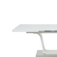 thumbnail image 4 of ACME Kamaile Dining Table, White High Gloss Finish, 4 of 10