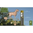 thumbnail image 2 of Good Directions Labrador Retriever Weathervane with Arrow, Pure Copper - 33"L, 2 of 3