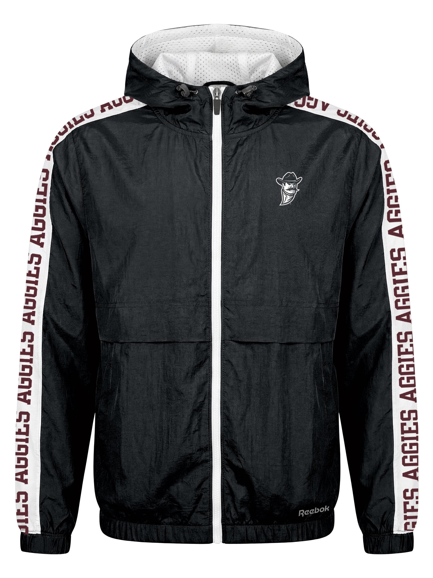 New Mexico State Aggies Reebok Womens Colorblocked Full Zip Jacket