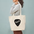 thumbnail image 3 of CafePress - Nashville Guitar Pick Tote Bag - Unisex Canvas Tote Bag, Beige, 1-Piece, 3 of 7