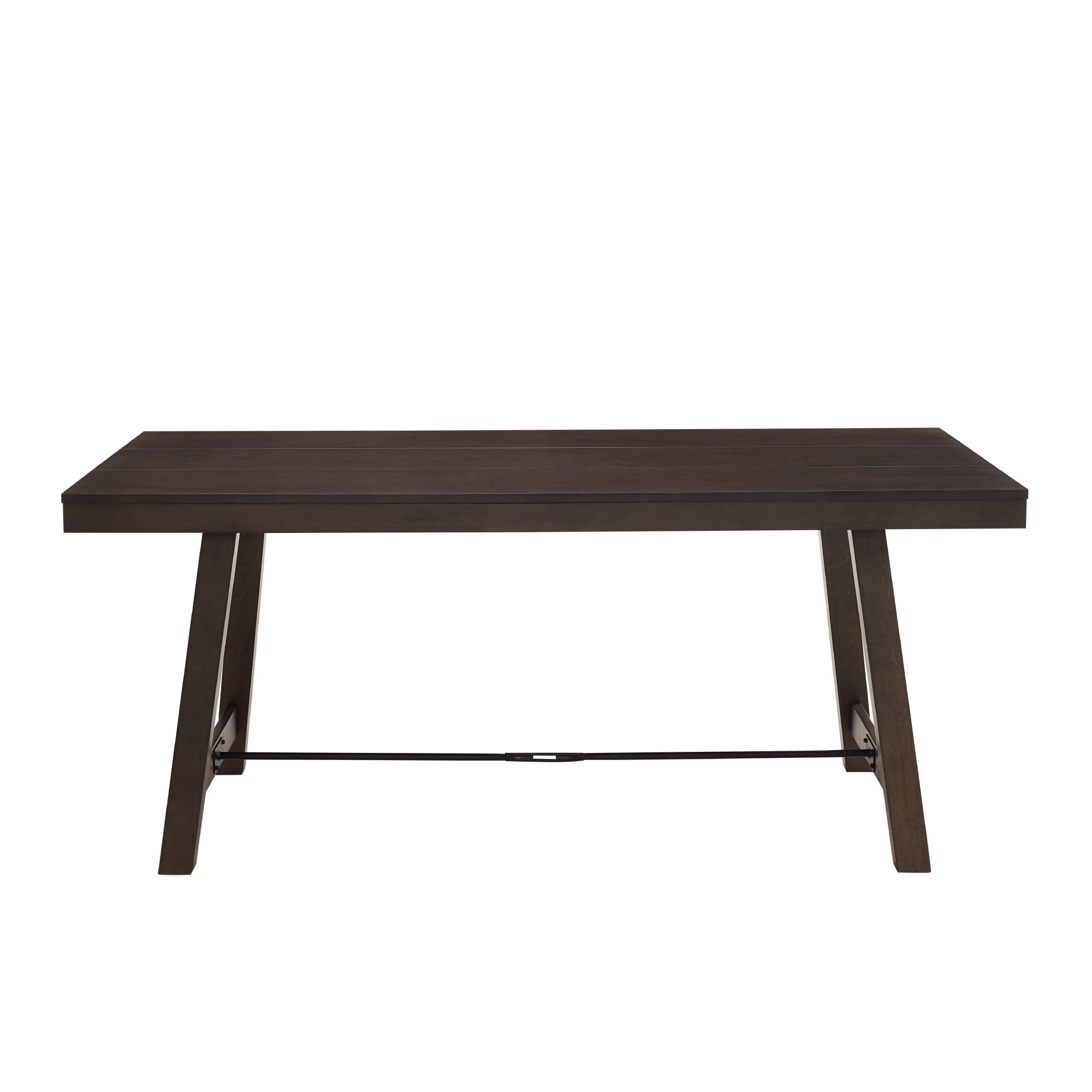 Manor Park Modern Farmhouse Dining Table with Metal Stretcher