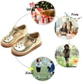 thumbnail image 5 of Toddler Little Girl Mary Jane Dress Shoes - Ballet Flats for Girl Party School Shoes, 5 of 6