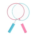 thumbnail image 5 of Children Badminton Racket Set Large Mesh Soft Anti Slip Handle Comfortable Grip Kids Badminton Rackets with 2 Balls, 5 of 5