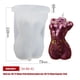 thumbnail image 4 of Molde de cuerpo humano 3D, molde de resina de silicona, cuerpo masculino femenino, molde artesanal de resina para velas DIY, jabón de Chocolate, 4 of 8