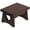 Espresso, variant on eHemco Rectangular Solid Hardwood Step Stool for Adults and Kids, 7.5 Inches, Unfinished