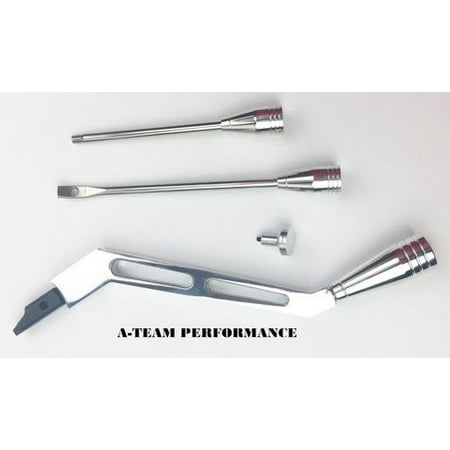 - NEW POLISHED BILLET ALUMINUM COLUMN SHIFTER LEVER TURN SIGNAL HAZARD TILT GM