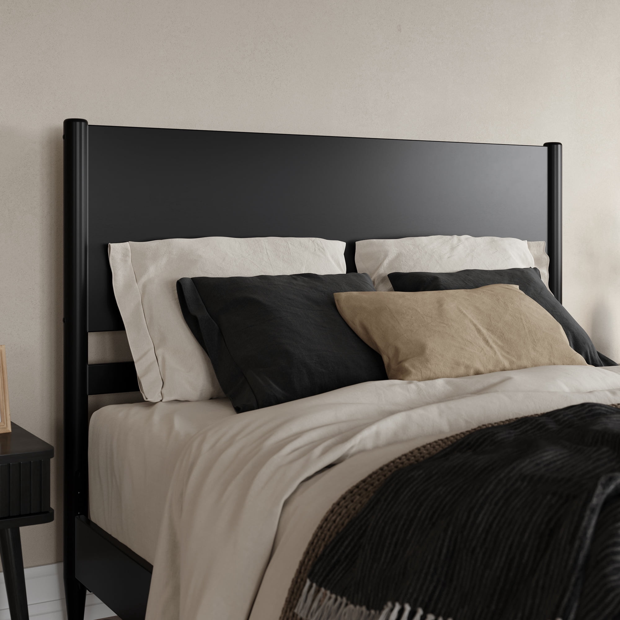 Nexera James Queen Size Panel Headboard, Brown Oak - Walmart.com