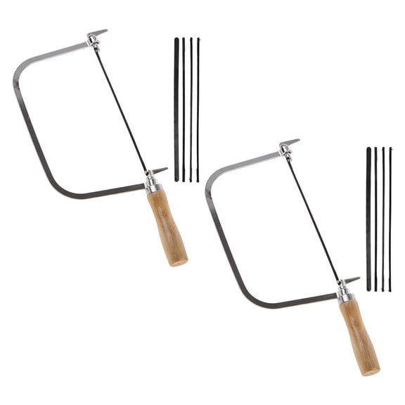 CIMAXIC Fret Saw Coping Saw Multi 2 Sets for Woodworking and Diy Projects