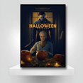 thumbnail image 3 of Póster de Halloween de la película de terror clásica Michael Myers, pintura de papel Kraft para pared, estudio, sala de estar, decoración, pintura artística, 3 of 5