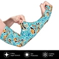 thumbnail image 3 of Lsque Lovely Sea Otters Cooling Arm Sleeves for Men & Women -Compression Sleeves to Cover Arms for Working,Sun Sleeves for UV Protection,Breathable, Moisture-Wicking, 3 of 8