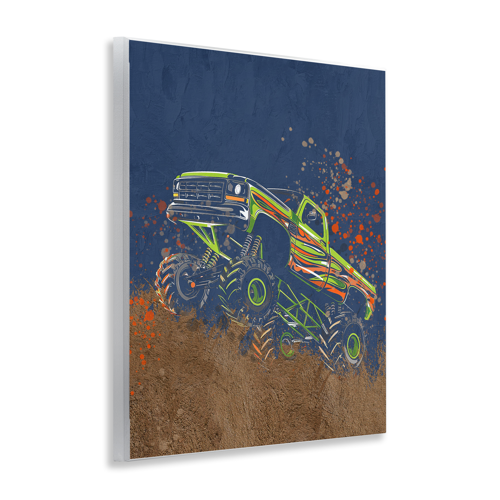 My Jam Truck Adventure Wall Plaque Art, design by Kim Allen