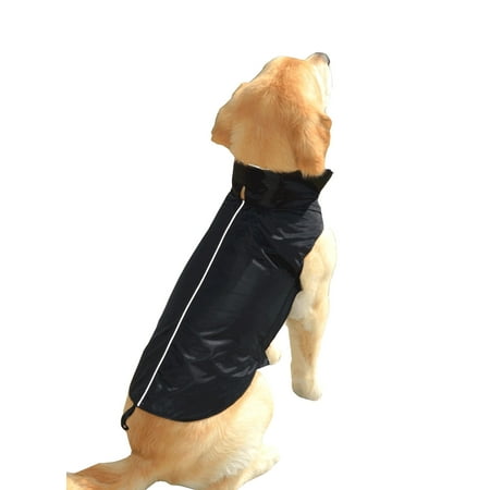 Water Resistant Dog Jacket, Fleece Lined, Warm, Dog Accessory, For Small, Medium & Large Pet (Best Dog Fleece Jacket)