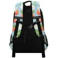 thumbnail image 2 of ALAZA Plumeria Flower Backpack Elementary School Bag Bookbag Travel Rucksack, 2 of 7