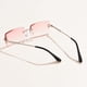 thumbnail image 5 of Gafas de sol Zulema Sin montura Cuadradas Lente rosa, 5 of 7