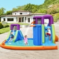 thumbnail image 3 of Costway 6 in 1 Inflatable Dual Slide Water Park Climbing Bouncer Without Blower, 3 of 10