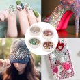 thumbnail image 2 of 4 Boxes Nail Sequins Manicure Charm Assorted Diamond Bead Nails Rhinestone Nail Art Stickers Decorations DIY Accessories, 2 of 8