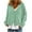 Green, variant on UYISJ Women Oversized Striped Sweater Color Blocked Cardigan Fall Outfits Fashion V Neck Long Sleeve Button Up Knit Outerwear Dark Blue XL