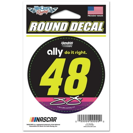 Wincraft Jimmie Johnson Decal - Jimmie Johnson WinCraft 3
