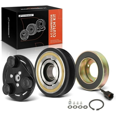 A-Premium A/C Compressor Clutch Kit Compatible with Nissan Murano 3.5L 2003-2007, Quest 3.5L 2004-2009