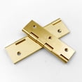 thumbnail image 4 of Speravity Bisagras de metal con tornillos 6 orificios de montaje Conector de puerta Hardware Cerradura de muebles Mini bisagra para gabinete Type3 NO3, 4 of 6