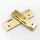 thumbnail image 3 of Kenally Bisagras, herrajes para conector de puerta, cerradura para muebles DIY, ventanas sólidas, Mini bisagra plana multifunción para cajón Herramientas y ferretería Ciego/3in/Latón, 3 of 6