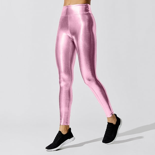 eczipvz Thermal Leggings for Women Womens High Waist Running Workout Yoga  Leggings with Pockets XL,Pink