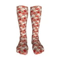 thumbnail image 5 of Honeii Tomatoes Print Calf Socks Sports Socks Seamless Toe, Trouser Socks,Knee High Long Socks for Women and Men-One Size, 5 of 8