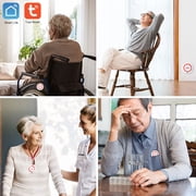 SINGCALL Tuya WiFi Smart SOS Emergency Button Alarm for Handicapped Elderly Patient(Only Supports 2.4GHz Wi-Fi)