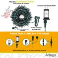 thumbnail image 3 of Luces de navidad serie 900 led jumbo size CLUSTER  alta densidad Decoración luces Navideñas eventos bodas LED christmas string cluster lights waterproof 8 modos de uso con temporizador Artego, 3 of 8